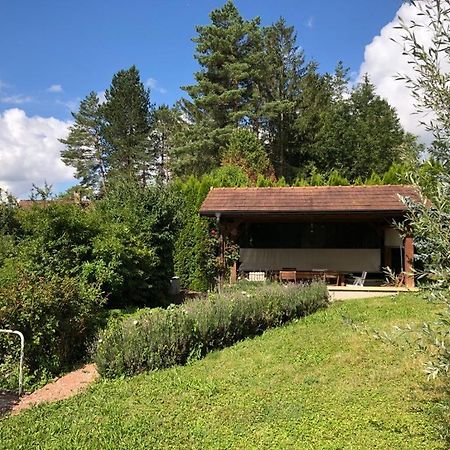 Maison/Gîte familial dans le Jura à 200m du lac avec piscine privée Marigny  Exterior foto